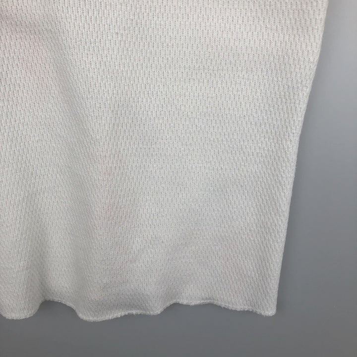 HEAT-LOK Thermal Long-Sleeve T-Shirt, Men's Size M (Equivalent), Vintage polyester white type Vintage Second Hand