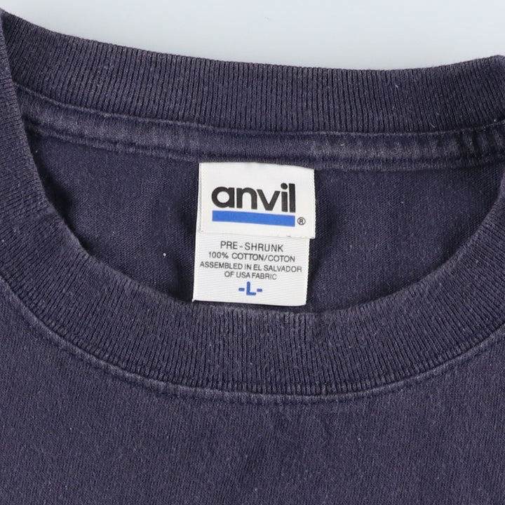 2000'S Anvil BONNAROO Bonnaroo Festival Band T-shirt, Men's Size L (approx.) cotton gray type Vintage Second Hand