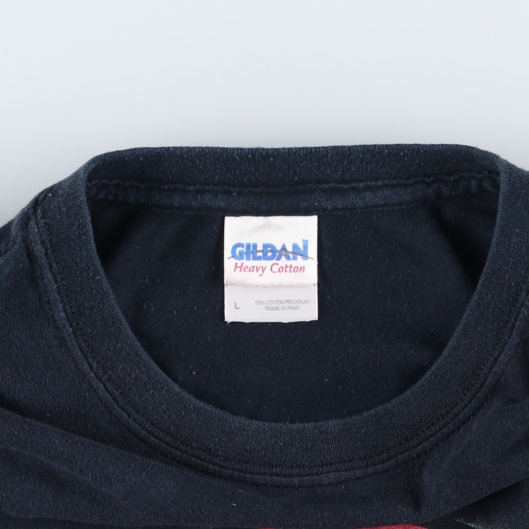 Gildan AC cotton black type Vintage Second Hand