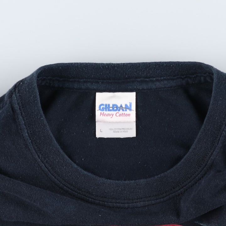 Gildan AC cotton black type Vintage Second Hand