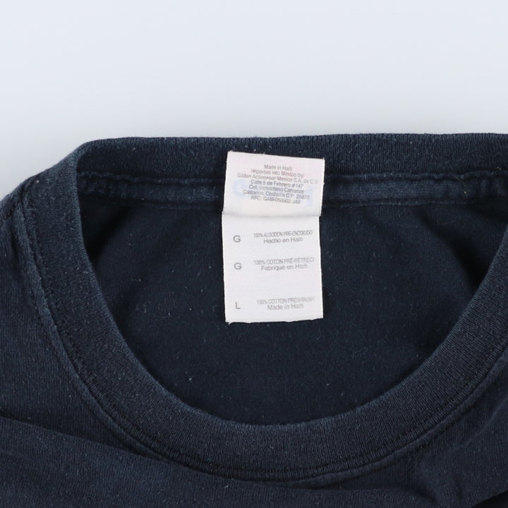 Gildan AC cotton black type Vintage Second Hand