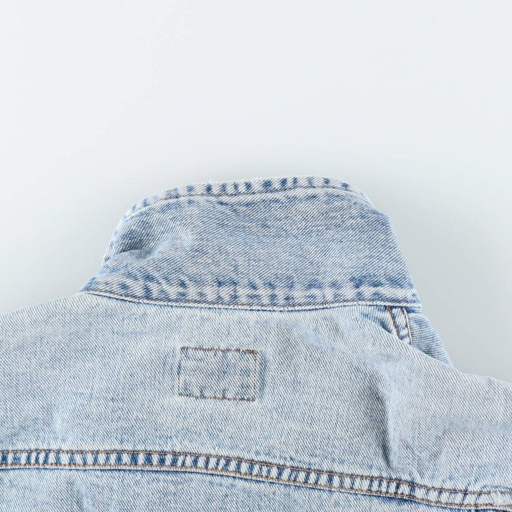 90s-00'S Calvin Klein Jeans Denim Jacket, Made in USA, Men's Size M (approx.), Vintage cotton blue type Vintage Second Hand