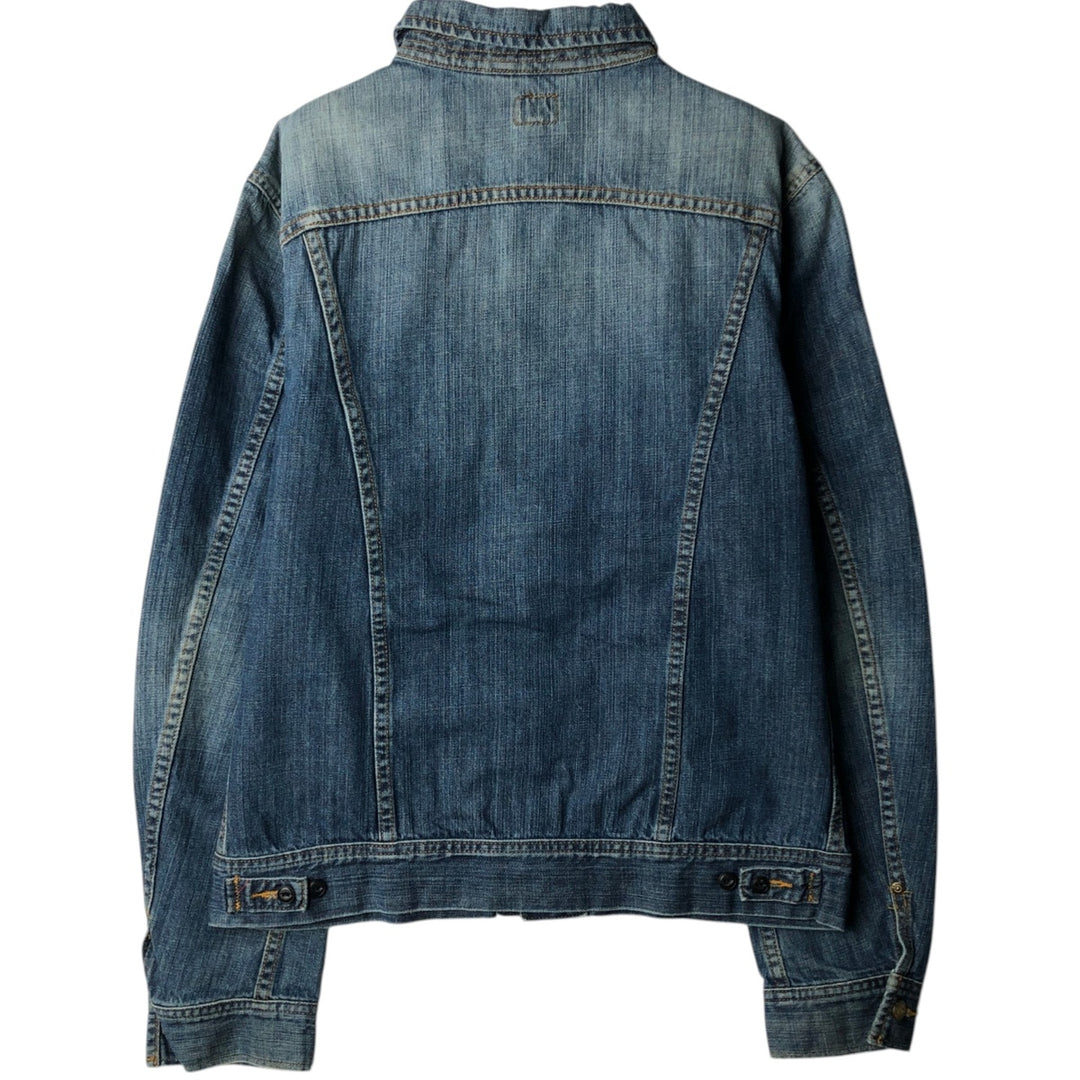 Lee TOPS'EM ALL Denim Jacket (Men's Size L) unclear blue type Vintage Second Hand