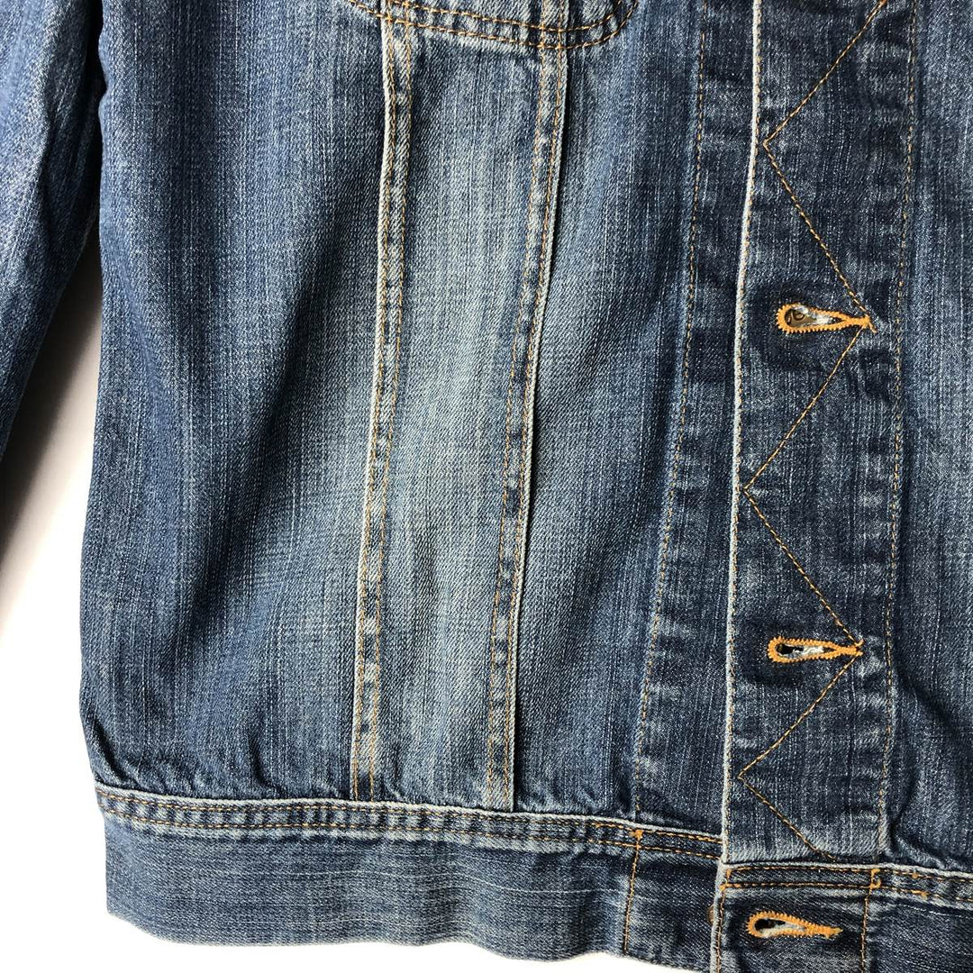 Lee TOPS'EM ALL Denim Jacket (Men's Size L) unclear blue type Vintage Second Hand