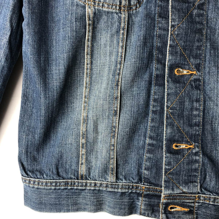 Lee TOPS'EM ALL Denim Jacket (Men's Size L) unclear blue type Vintage Second Hand