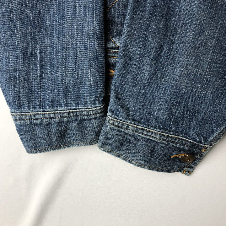 Lee TOPS'EM ALL Denim Jacket (Men's Size L) unclear blue type Vintage Second Hand