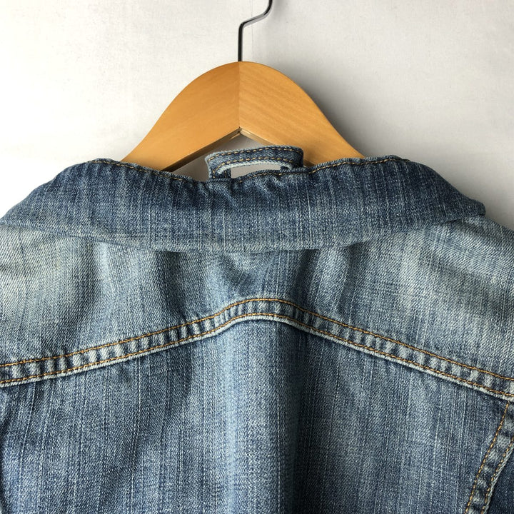 Lee TOPS'EM ALL Denim Jacket (Men's Size L) unclear blue type Vintage Second Hand