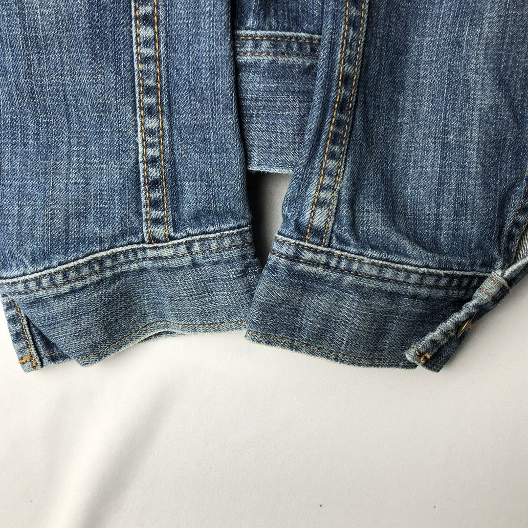 Lee TOPS'EM ALL Denim Jacket (Men's Size L) unclear blue type Vintage Second Hand