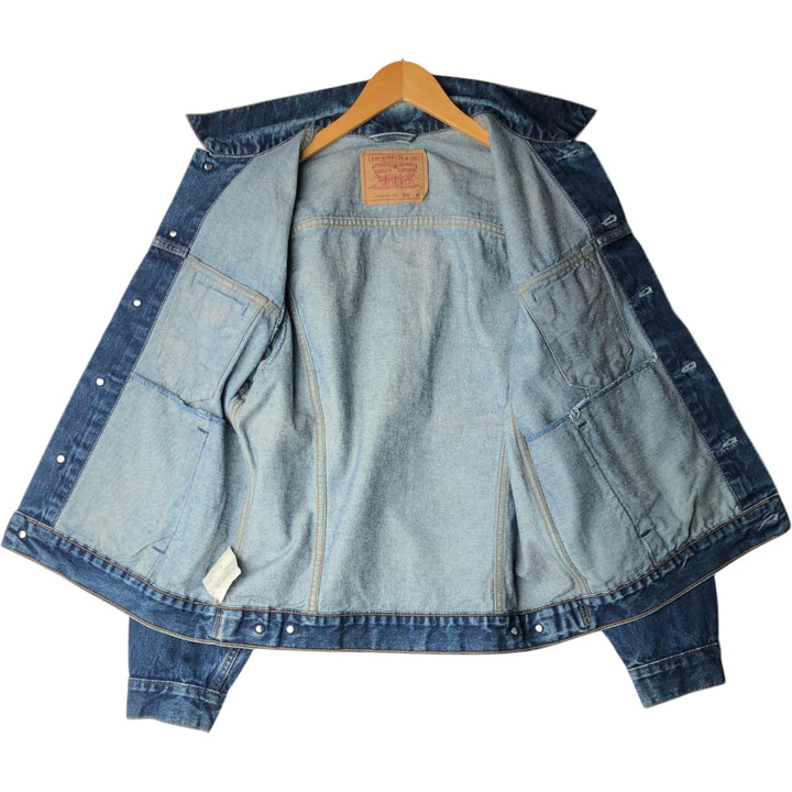 1990'S Levi's 70503-0202 Denim Jacket (Men's Size M equivalent) Vintage cotton blue type Vintage Second Hand