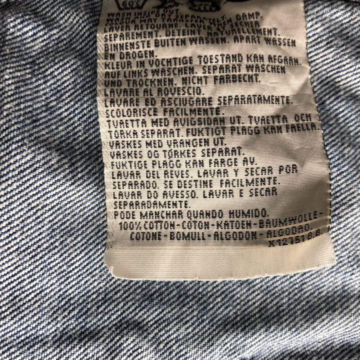 1990'S Levi's 70503-0202 Denim Jacket (Men's Size M equivalent) Vintage cotton blue type Vintage Second Hand