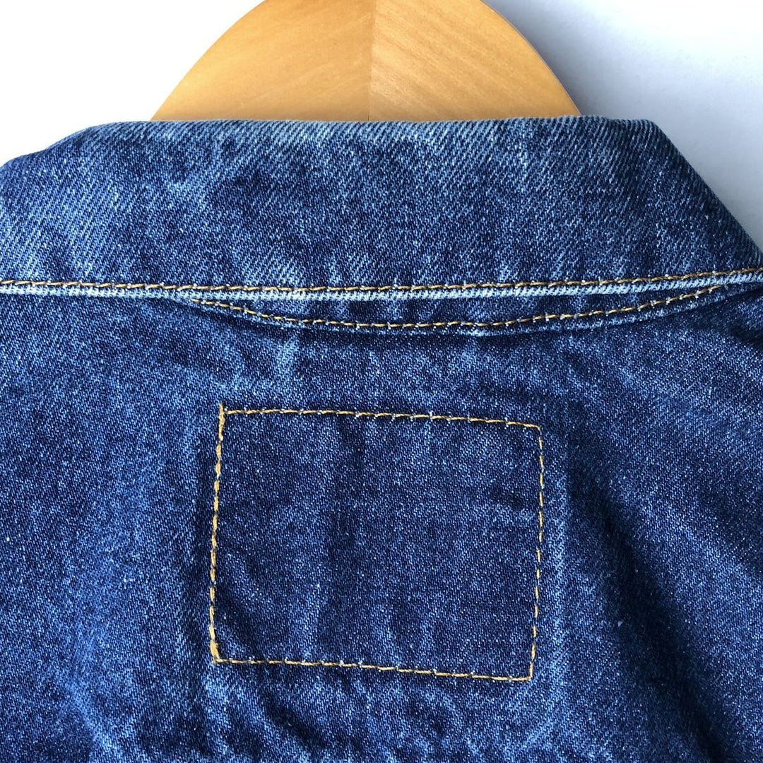 1990'S Levi's 70503-0202 Denim Jacket (Men's Size M equivalent) Vintage cotton blue type Vintage Second Hand
