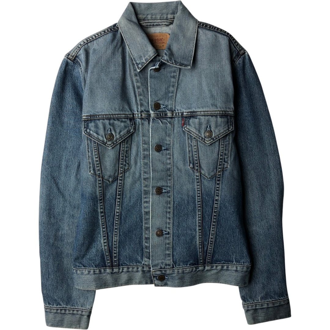 2000'S Levi's 70500-0475 Euro Model Denim Jacket (Men's Size M) cotton Blue type light blue Vintage Second Hand