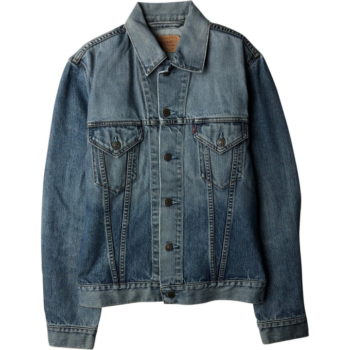 2000'S Levi's 70500-0475 Euro Model Denim Jacket (Men's Size M) cotton Blue type light blue Vintage Second Hand