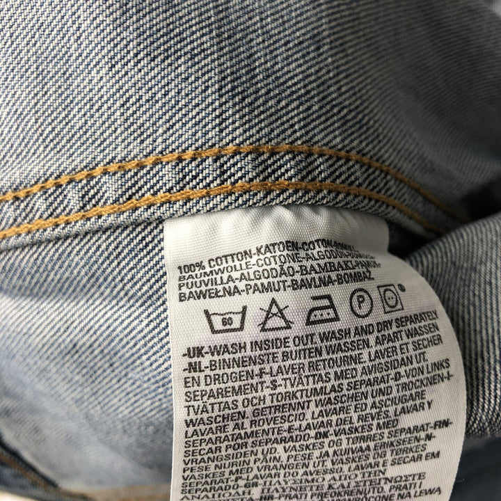 2000'S Levi's 70500-0475 Euro Model Denim Jacket (Men's Size M) cotton Blue type light blue Vintage Second Hand