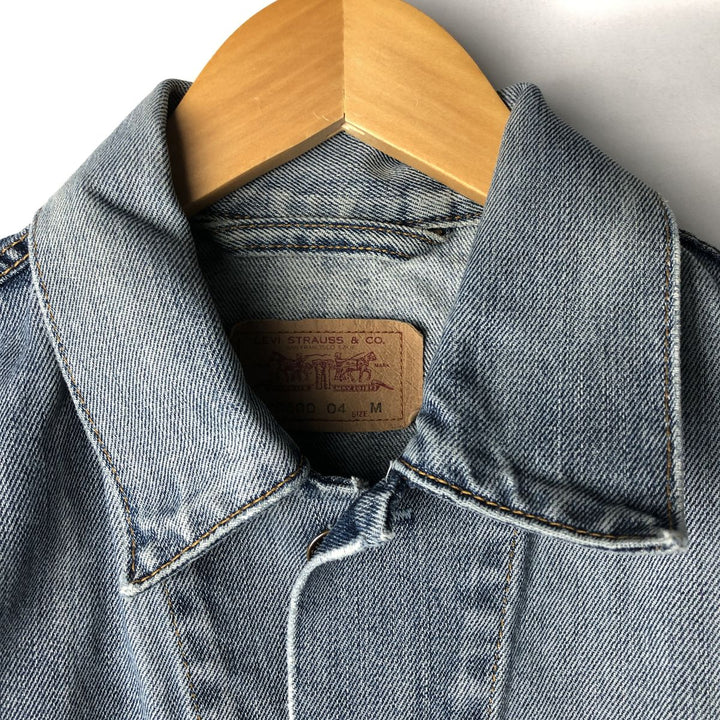 2000'S Levi's 70500-0475 Euro Model Denim Jacket (Men's Size M) cotton Blue type light blue Vintage Second Hand