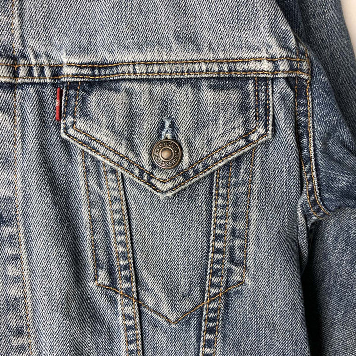 2000'S Levi's 70500-0475 Euro Model Denim Jacket (Men's Size M) cotton Blue type light blue Vintage Second Hand