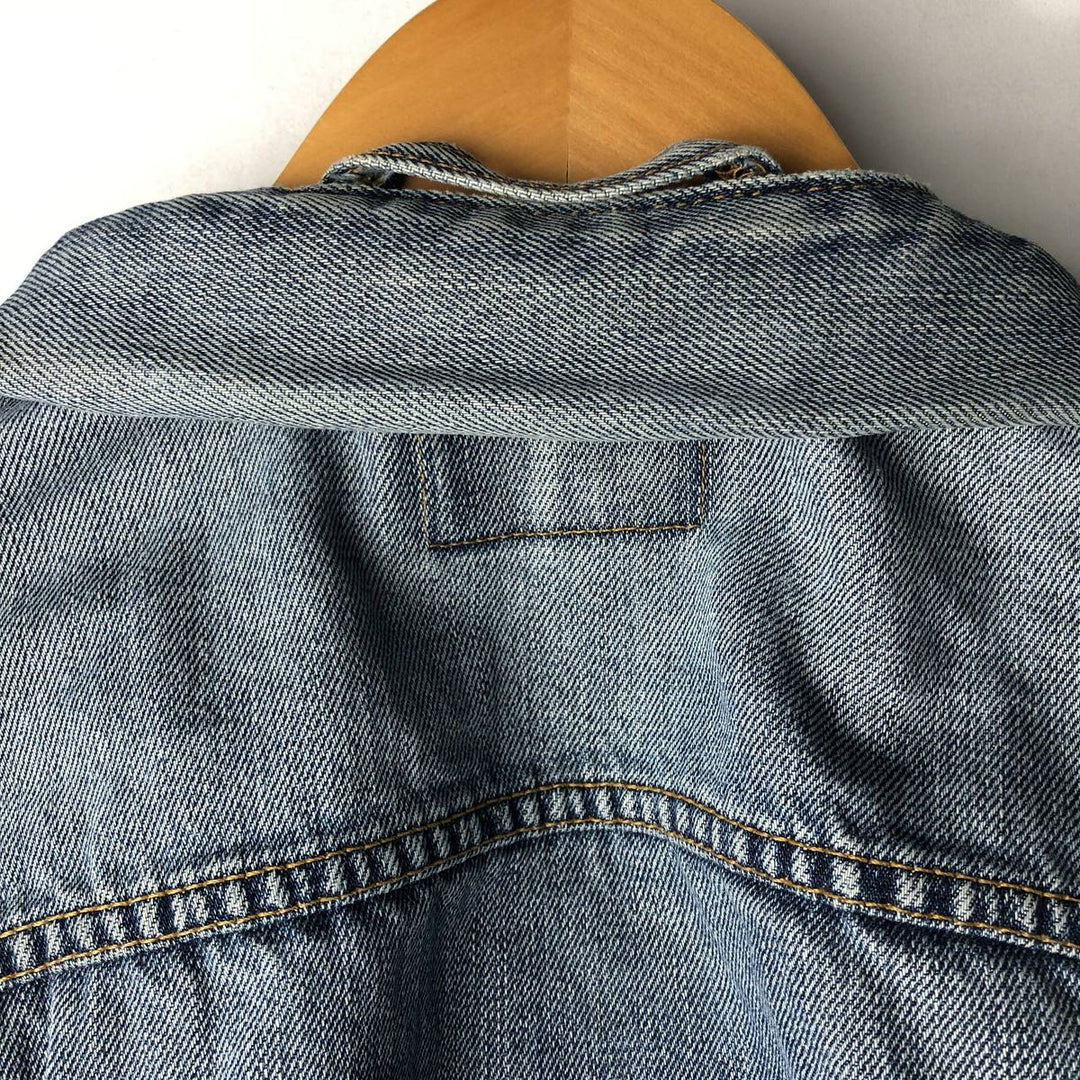 2000'S Levi's 70500-0475 Euro Model Denim Jacket (Men's Size M) cotton Blue type light blue Vintage Second Hand