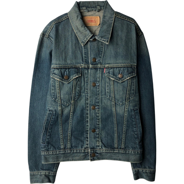 2000'S Levi's 70550-0439 Euro Model Denim Jacket (Men's Size S) cotton blue type Vintage Second Hand
