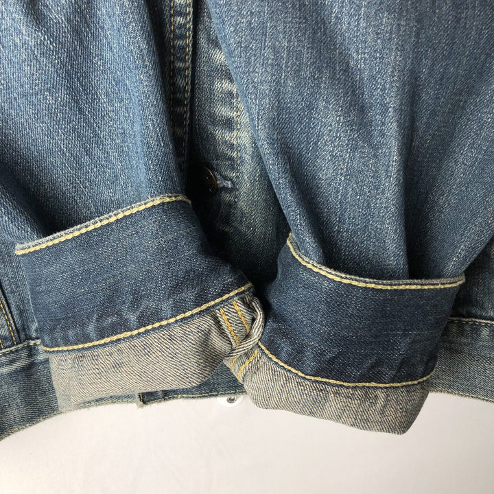 2000'S Levi's 70550-0439 Euro Model Denim Jacket (Men's Size S) cotton blue type Vintage Second Hand