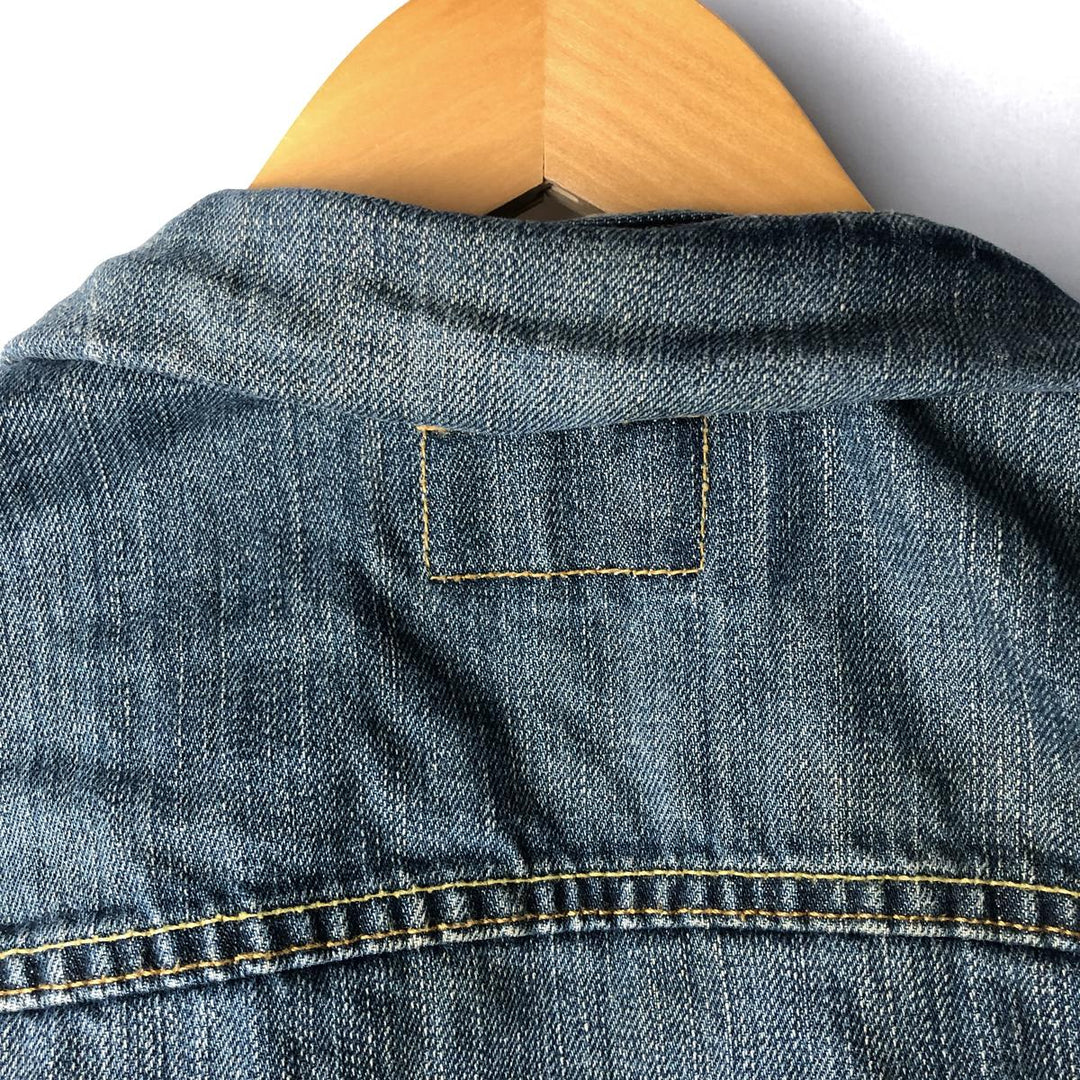 2000'S Levi's 70550-0439 Euro Model Denim Jacket (Men's Size S) cotton blue type Vintage Second Hand