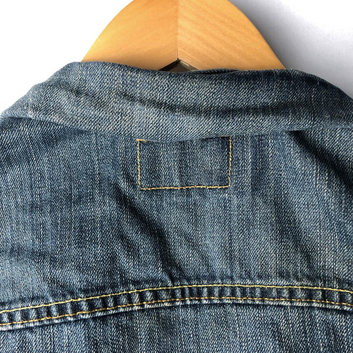 2000'S Levi's 70550-0439 Euro Model Denim Jacket (Men's Size S) cotton blue type Vintage Second Hand