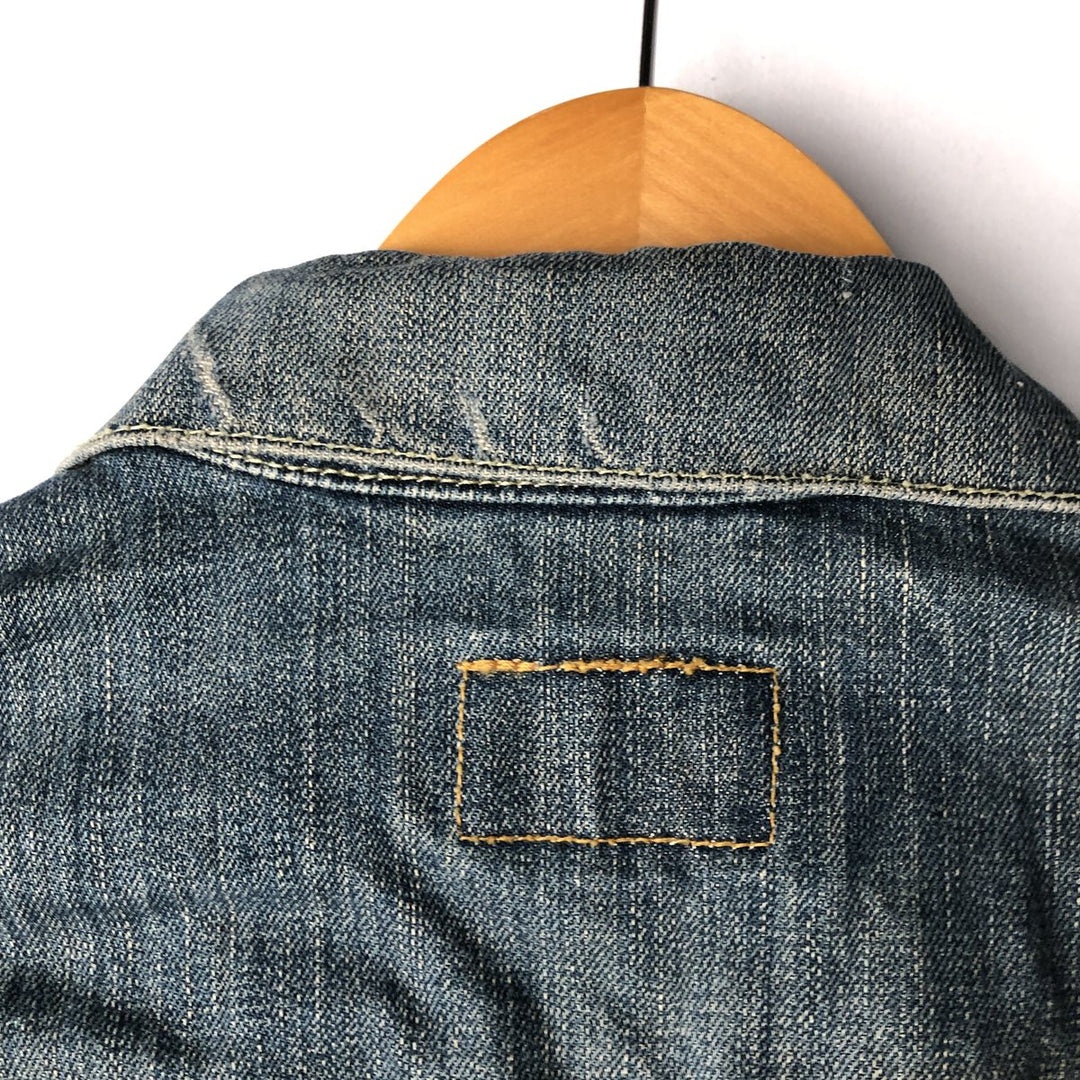 2000'S Levi's 70550-0439 Euro Model Denim Jacket (Men's Size S) cotton blue type Vintage Second Hand