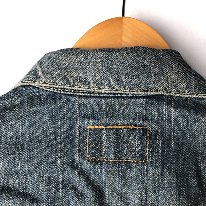2000'S Levi's 70550-0439 Euro Model Denim Jacket (Men's Size S) cotton blue type Vintage Second Hand