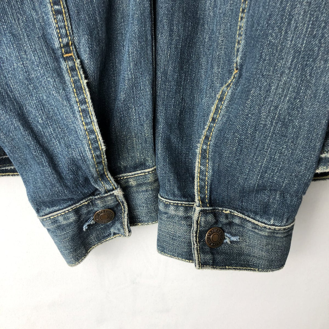 2000'S Levi's 70550-0439 Euro Model Denim Jacket (Men's Size S) cotton blue type Vintage Second Hand