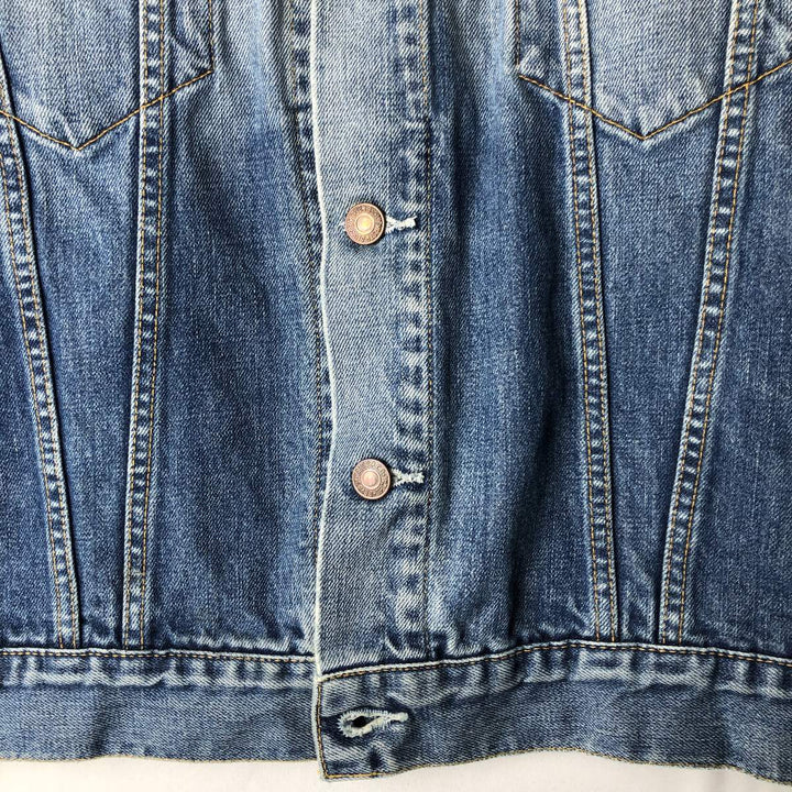 2000'S Levi's 70550-0487 Denim Jacket (Men's XL equivalent) cotton Blue type light blue Vintage Second Hand