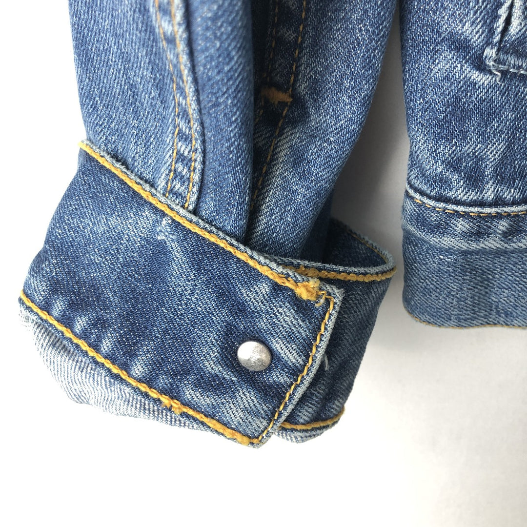2000'S Levi's 70550-0487 Denim Jacket (Men's XL equivalent) cotton Blue type light blue Vintage Second Hand