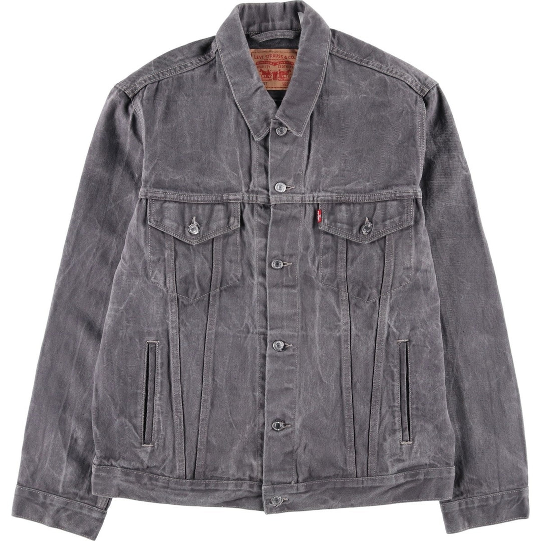 Levi's denim jacket, men's size XXL cotton gray type Vintage Second Hand
