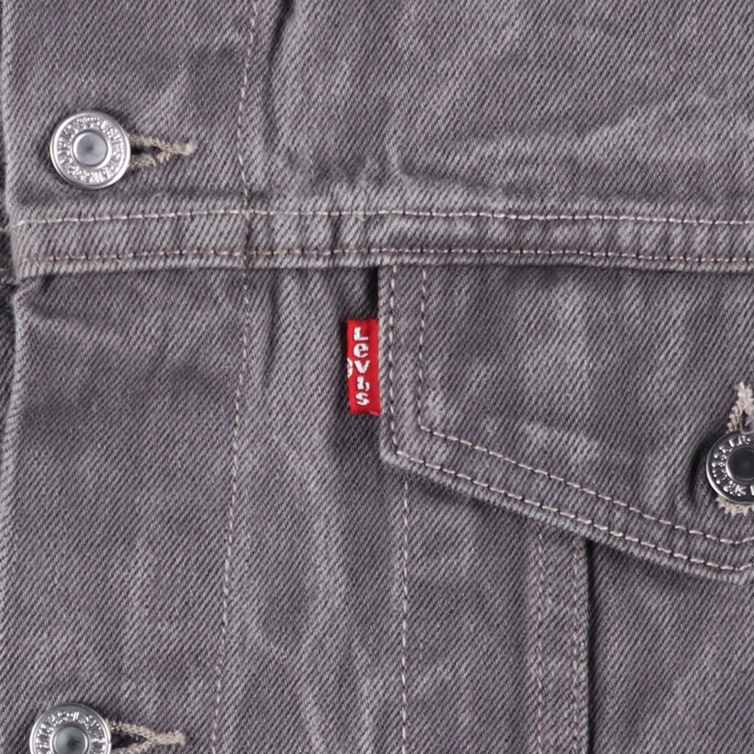 Levi's denim jacket, men's size XXL cotton gray type Vintage Second Hand