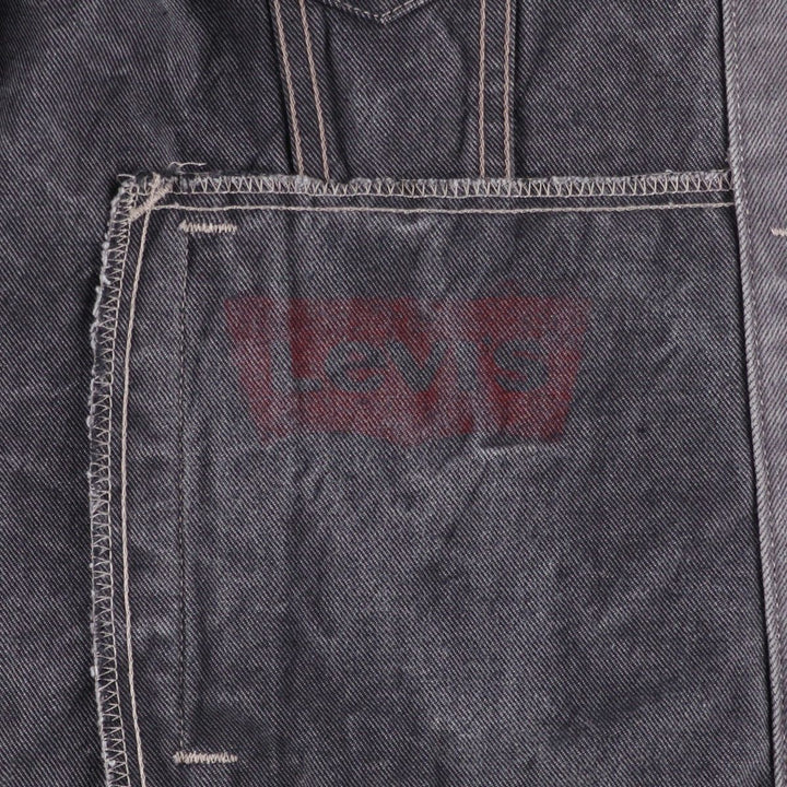 Levi's denim jacket, men's size XXL cotton gray type Vintage Second Hand