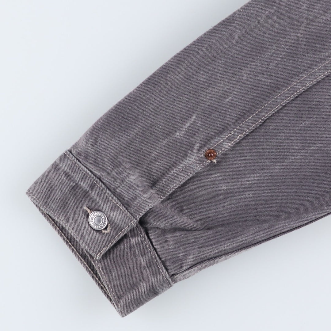 Levi's denim jacket, men's size XXL cotton gray type Vintage Second Hand