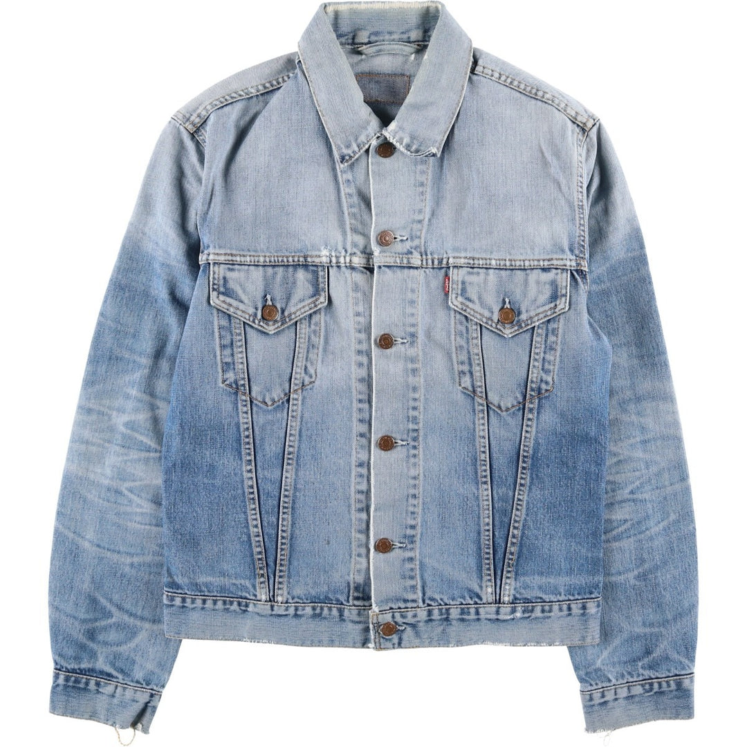 2000'S Levi's 70500-0487 Euro Model Denim Jacket (Men's Size L) cotton blue type Vintage Second Hand