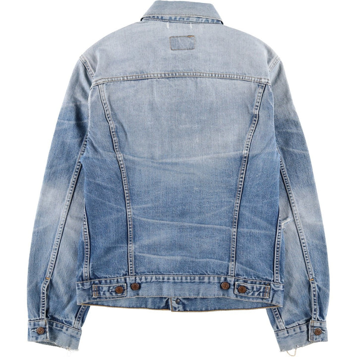 2000'S Levi's 70500-0487 Euro Model Denim Jacket (Men's Size L) cotton blue type Vintage Second Hand