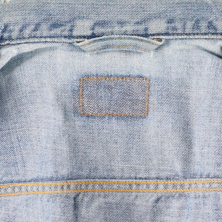 2000'S Levi's 70500-0487 Euro Model Denim Jacket (Men's Size L) cotton blue type Vintage Second Hand