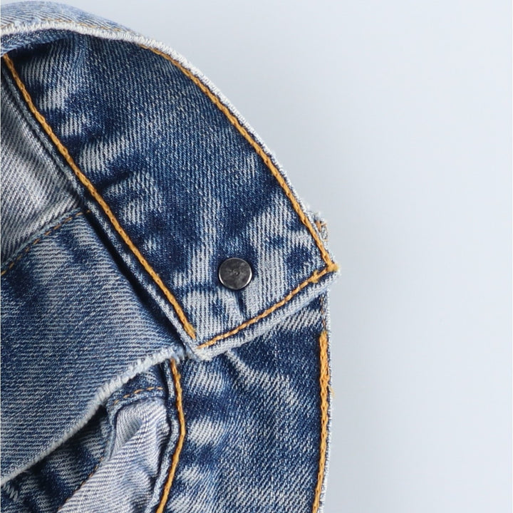 2000'S Levi's 70500-0487 Euro Model Denim Jacket (Men's Size L) cotton blue type Vintage Second Hand