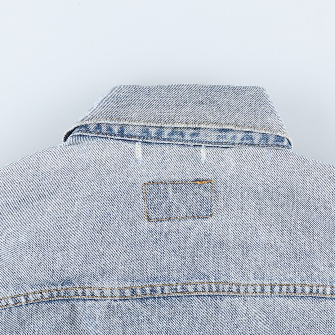 2000'S Levi's 70500-0487 Euro Model Denim Jacket (Men's Size L) cotton blue type Vintage Second Hand