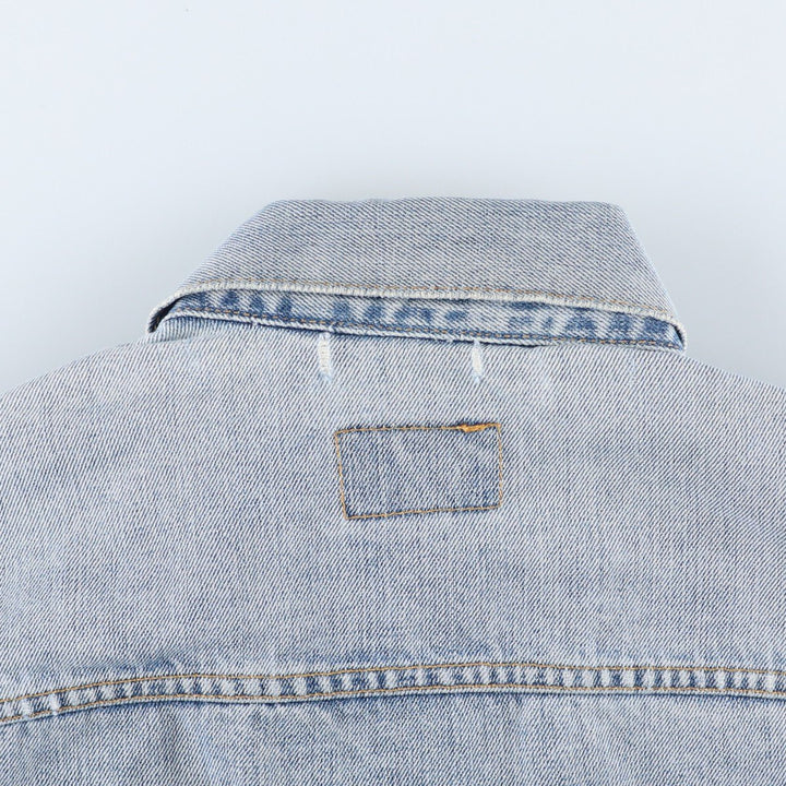 2000'S Levi's 70500-0487 Euro Model Denim Jacket (Men's Size L) cotton blue type Vintage Second Hand