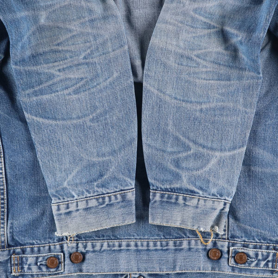 2000'S Levi's 70500-0487 Euro Model Denim Jacket (Men's Size L) cotton blue type Vintage Second Hand