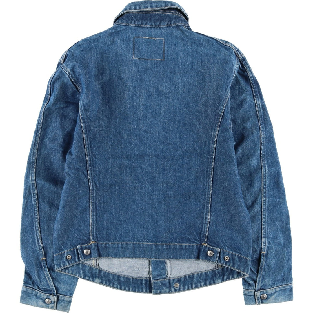2000'S Levi's Engineered Euro Model 70100-0835 draped denim jacket, men's size M cotton blue type Vintage Second Hand