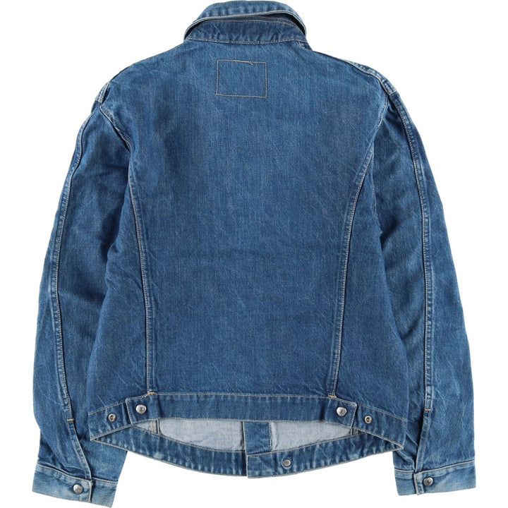 2000'S Levi's Engineered Euro Model 70100-0835 draped denim jacket, men's size M cotton blue type Vintage Second Hand