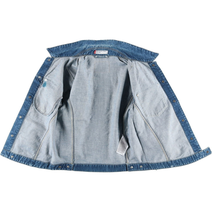2000'S Levi's Engineered Euro Model 70100-0835 draped denim jacket, men's size M cotton blue type Vintage Second Hand