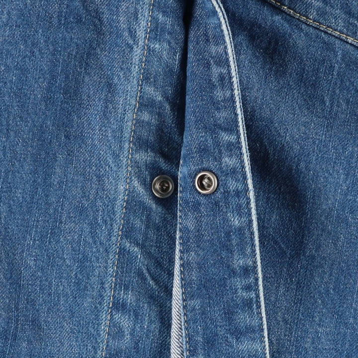 2000'S Levi's Engineered Euro Model 70100-0835 draped denim jacket, men's size M cotton blue type Vintage Second Hand
