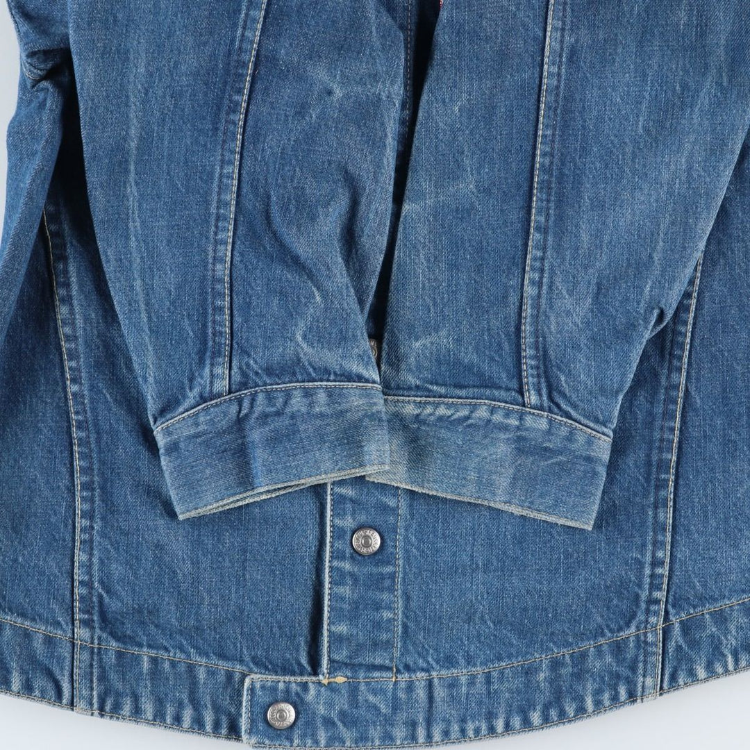 2000'S Levi's Engineered Euro Model 70100-0835 draped denim jacket, men's size M cotton blue type Vintage Second Hand