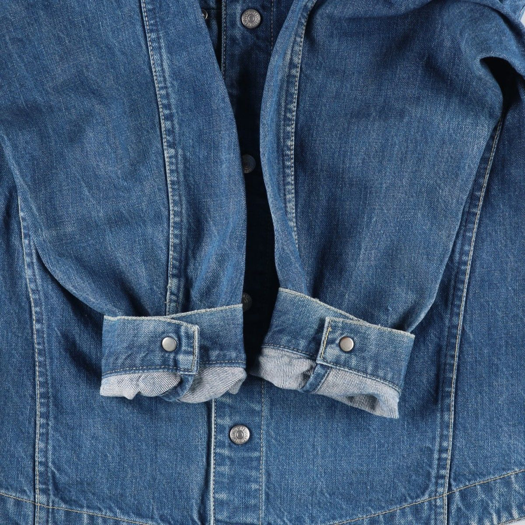 2000'S Levi's Engineered Euro Model 70100-0835 draped denim jacket, men's size M cotton blue type Vintage Second Hand