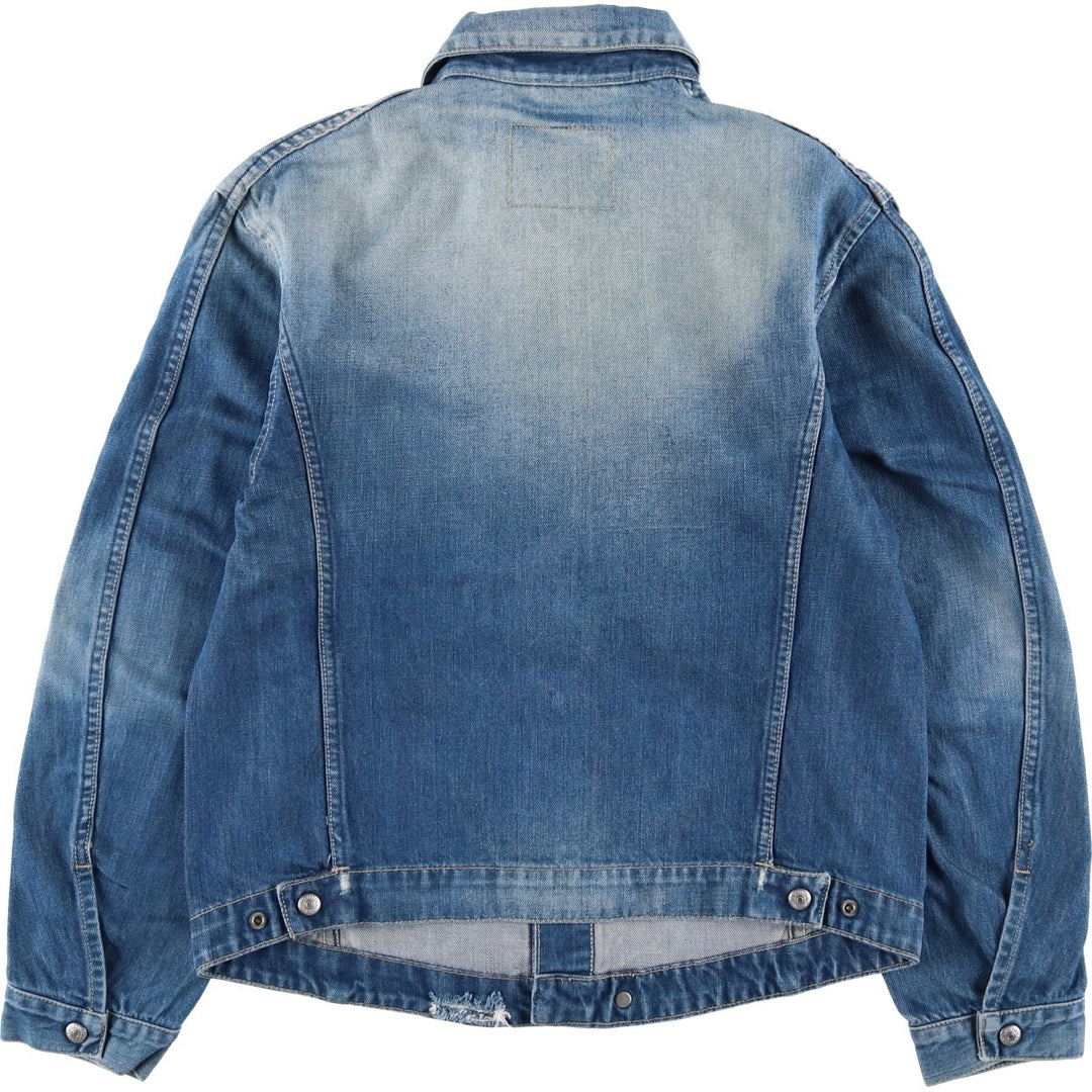 Levi's ENGINEERED Euro Model Denim Jacket (Men's Size M) cotton blue type Vintage Second Hand