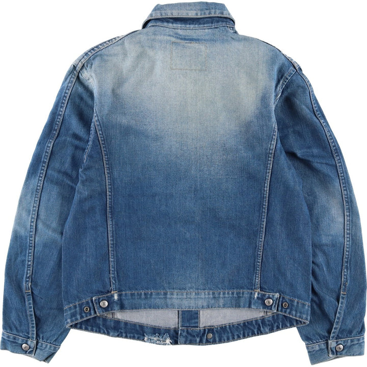Levi's ENGINEERED Euro Model Denim Jacket (Men's Size M) cotton blue type Vintage Second Hand