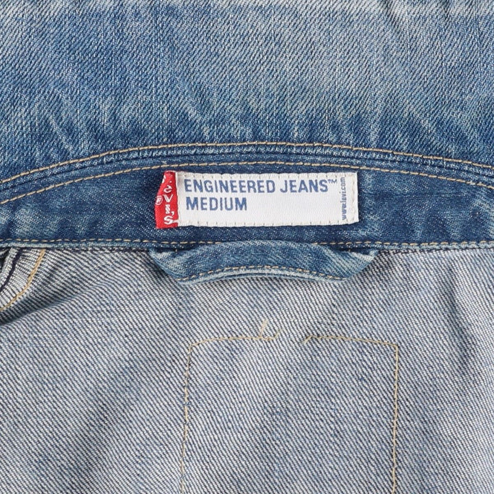Levi's ENGINEERED Euro Model Denim Jacket (Men's Size M) cotton blue type Vintage Second Hand